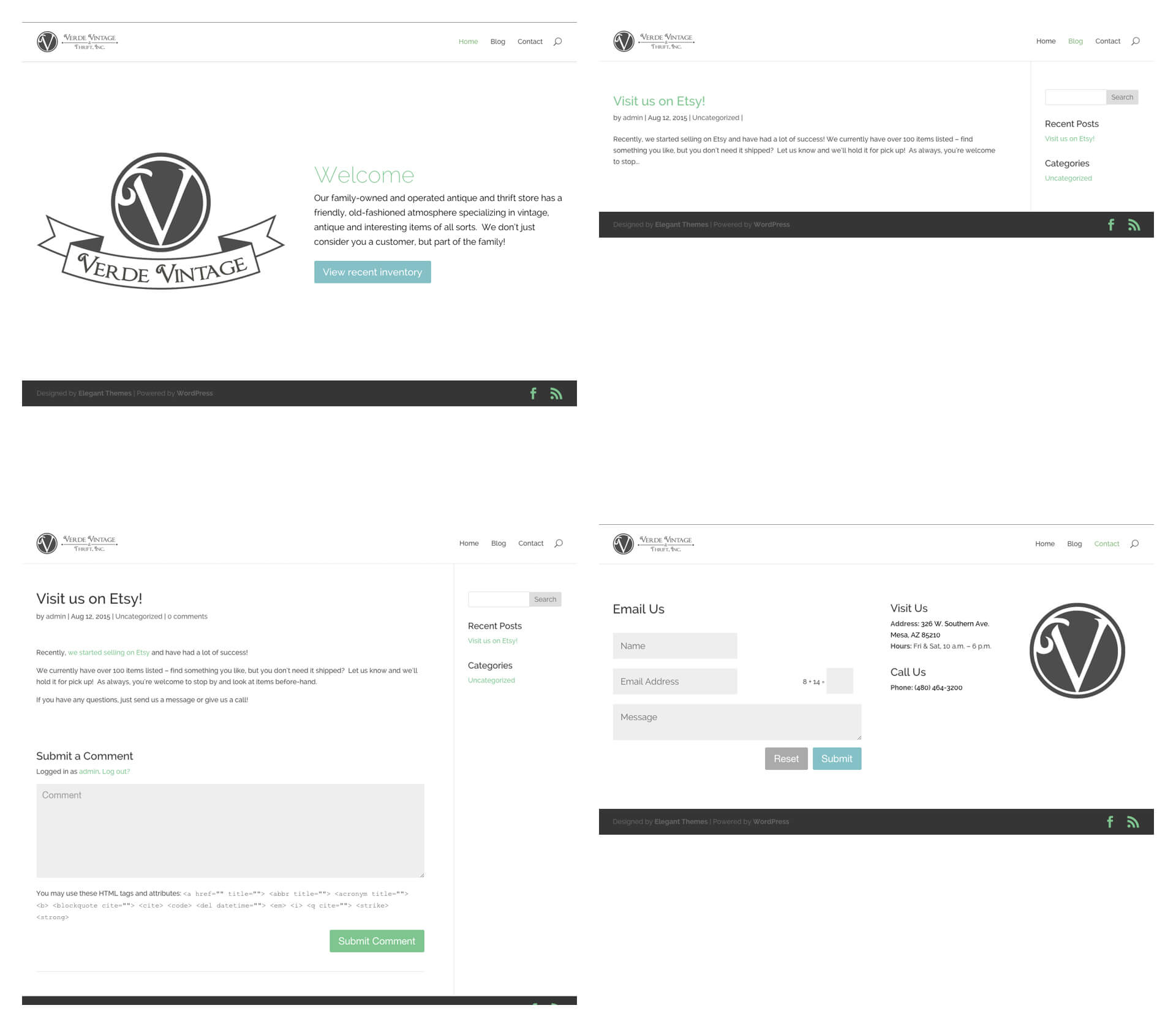 Verde WordPress Design (Original)